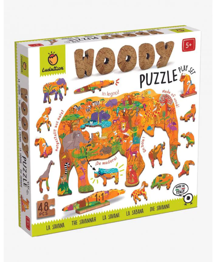 פאזל עץ ספארי LUDATTICA