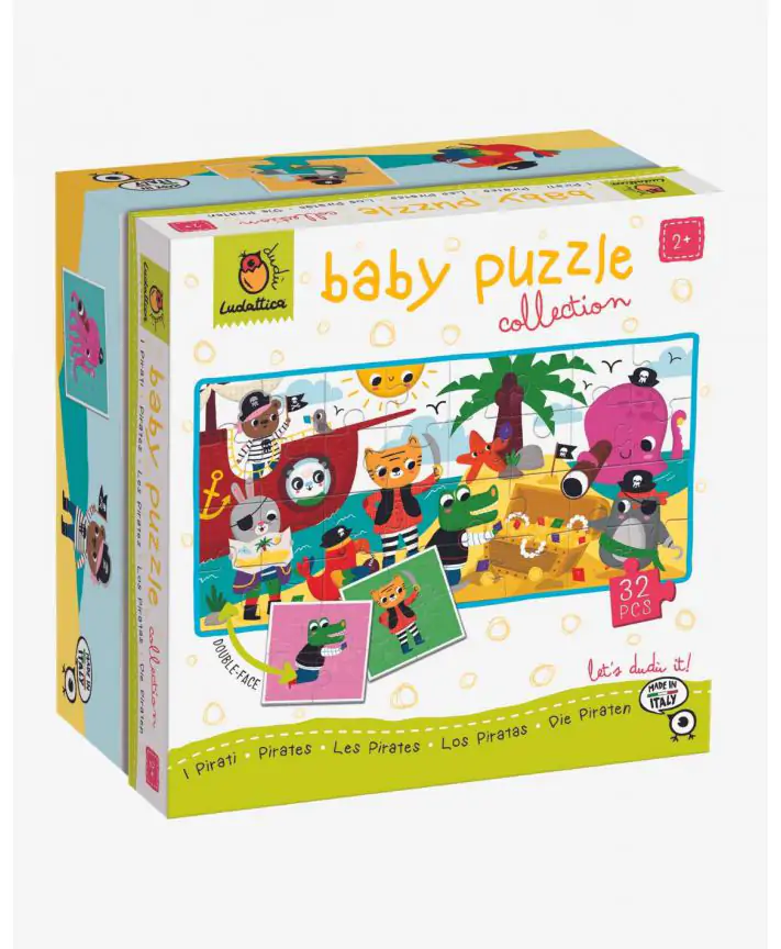 פאזל קטנטנים פיראטים LUDATTICA