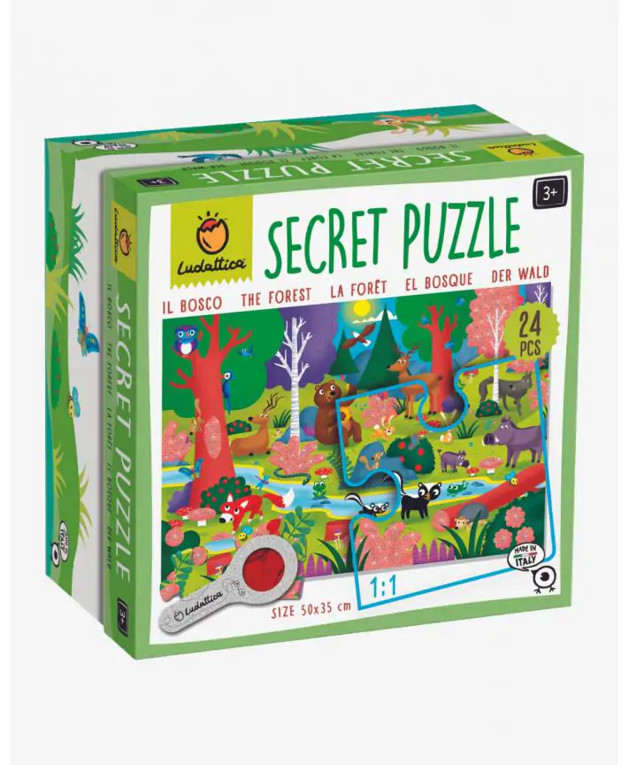 פאזל תמונות סודיות יער LUDATTICA