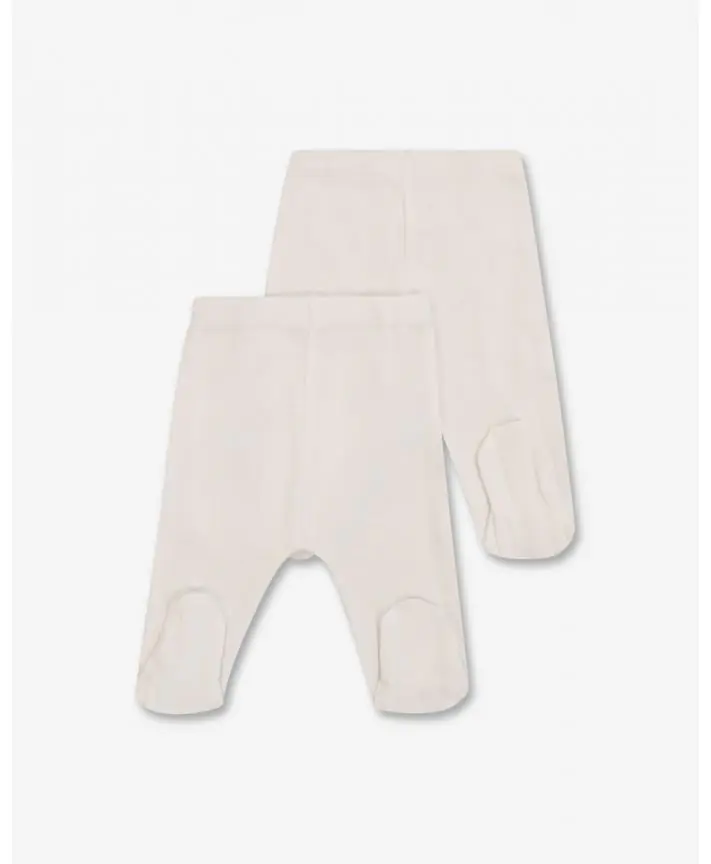 שני זוגות מכנסיים לבנים NB