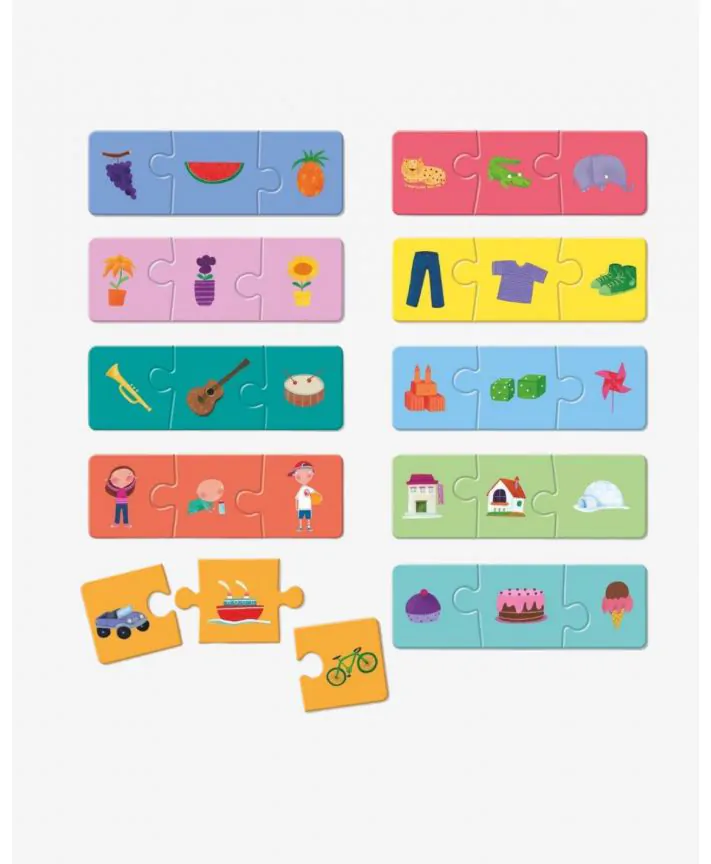 משחק הגיוון מונטסורי שלישיות - LUDATTICA