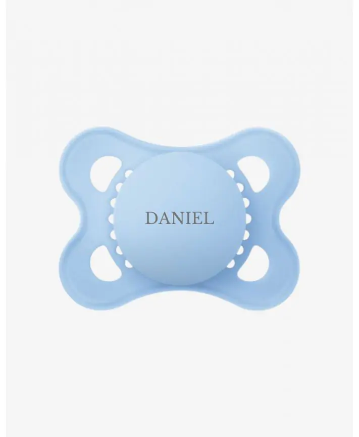 מוצץ בודד סיליקון 0-6 תכלת MAM