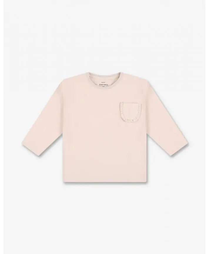 חולצת טי שרוולים ארוכים בנות BASIC BLISS