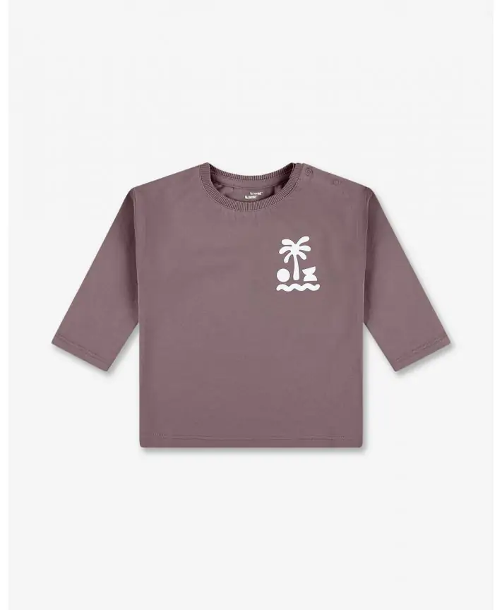 חולצת טי שרוולים ארוכים בנים בייבי BASIC BLISS