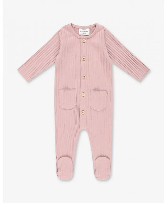 אוברול ריב בסגירת כפתורים