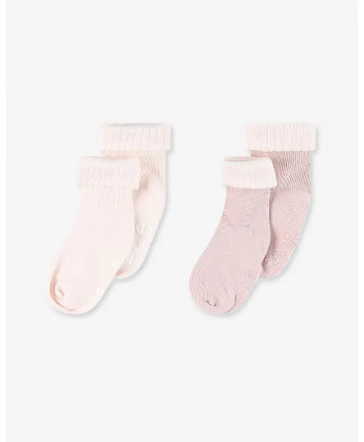 מארז שני זוגות גרבי ריב למניעת החלקה SOCKS 0-6