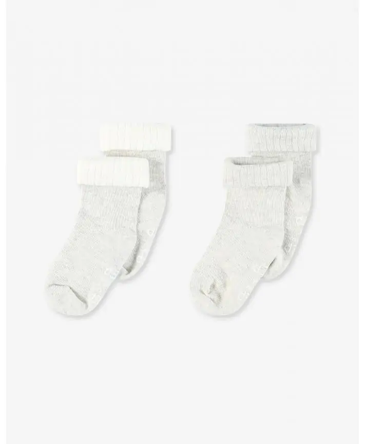 מארז שני זוגות גרבי ריב למניעת החלקה SOCKS 0-6
