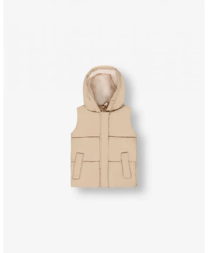 וסט קפוצ'ון מרופד