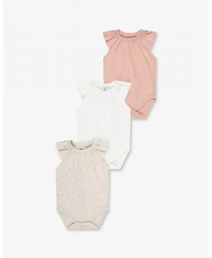 מארז שלישיית בגדי גוף עם מלמלה בייבי Mix&Match