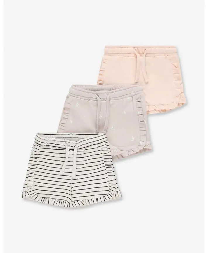 מארז שלישיית מכנסיים קצרים בייבי Mix&Match