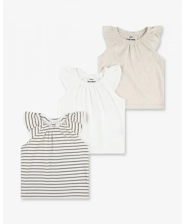 מארז שלישיית חולצות שרוול מלמלה בייבי Mix&Match