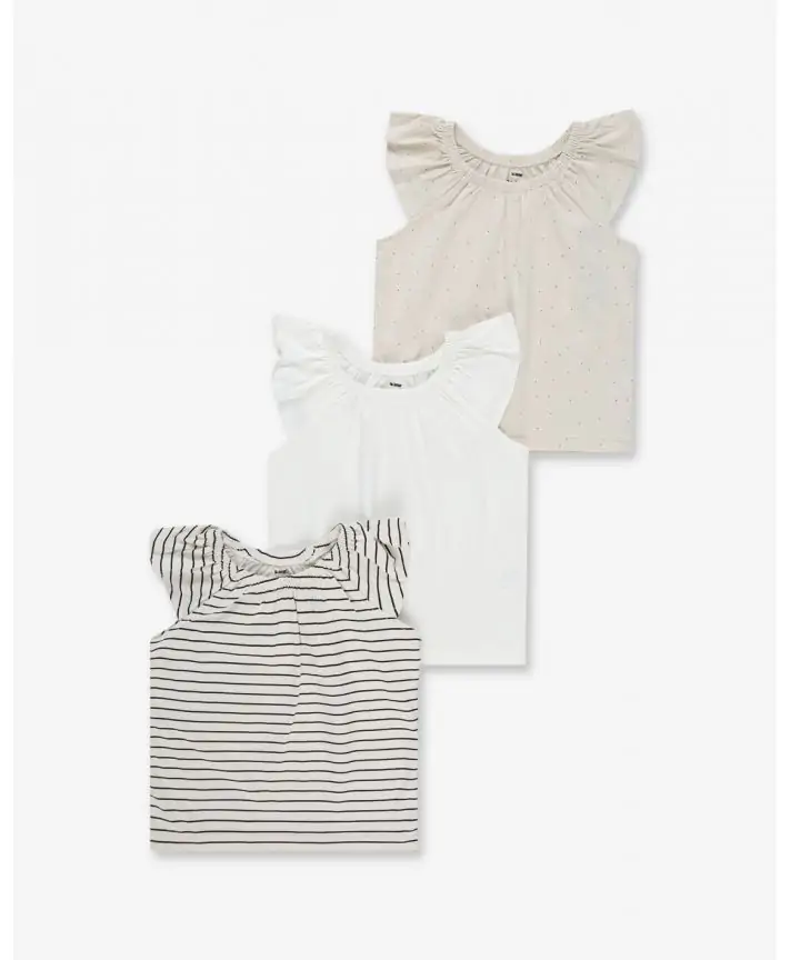 מארז שלישיית חולצות שרוול מלמלה Mix&Match