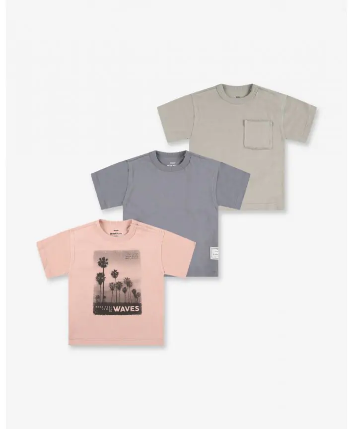 מארז שלישיית חולצות בייבי Mix&Match