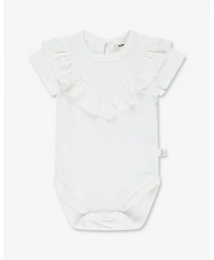 בגד גוף ריב בעיטור מלמלה בייבי Ribim