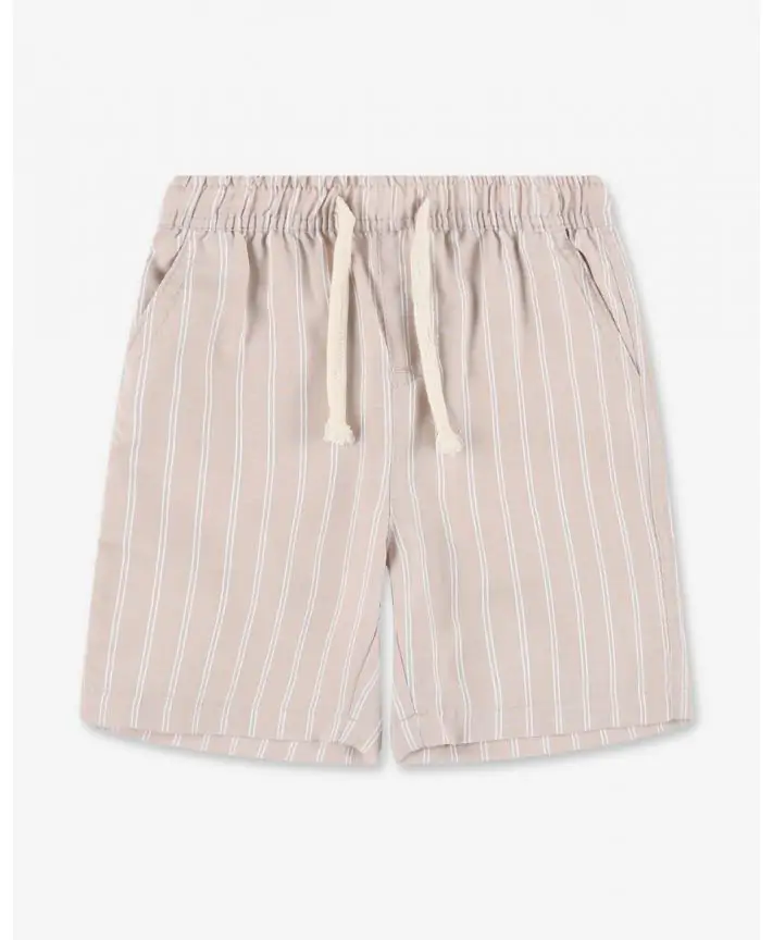 מכנסיים במראה פשתן קצרים Special Times