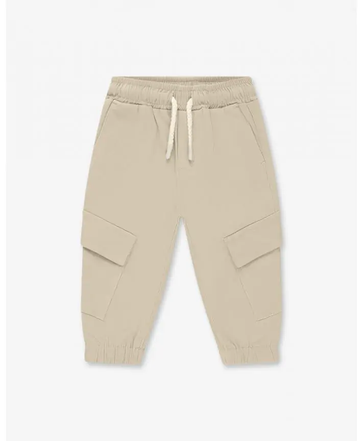 מכנסי דגמ"ח אריג ארוכים עם סיומת אלסטית Special Times