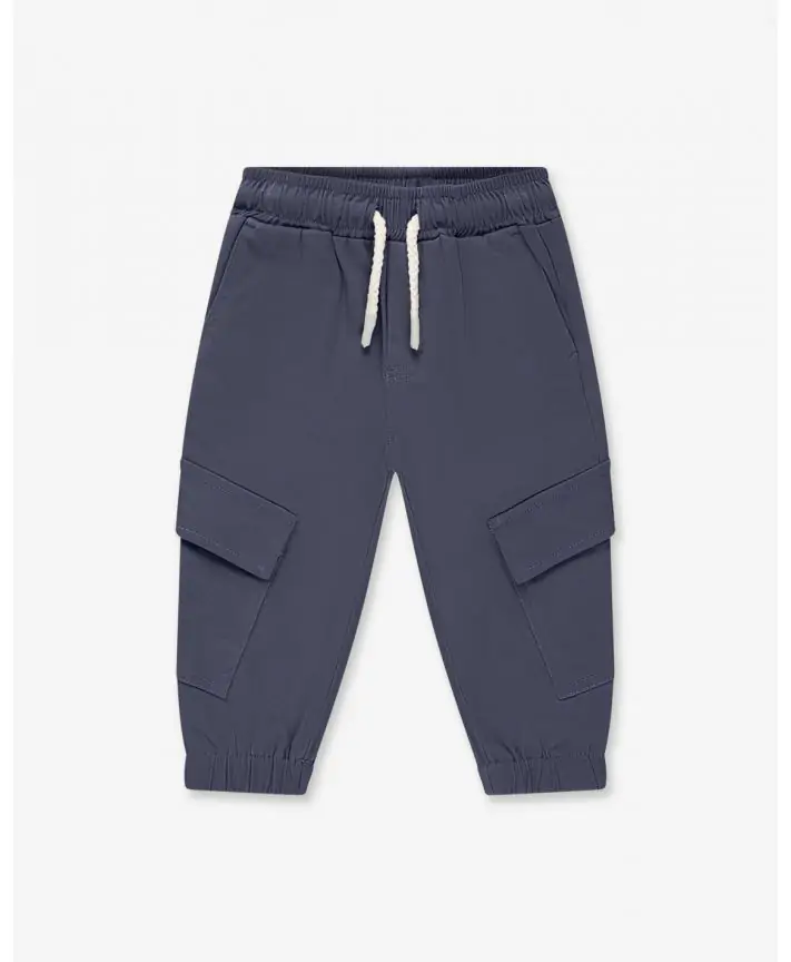 מכנסי דגמ"ח אריג ארוכים עם סיומת אלסטית Special Times