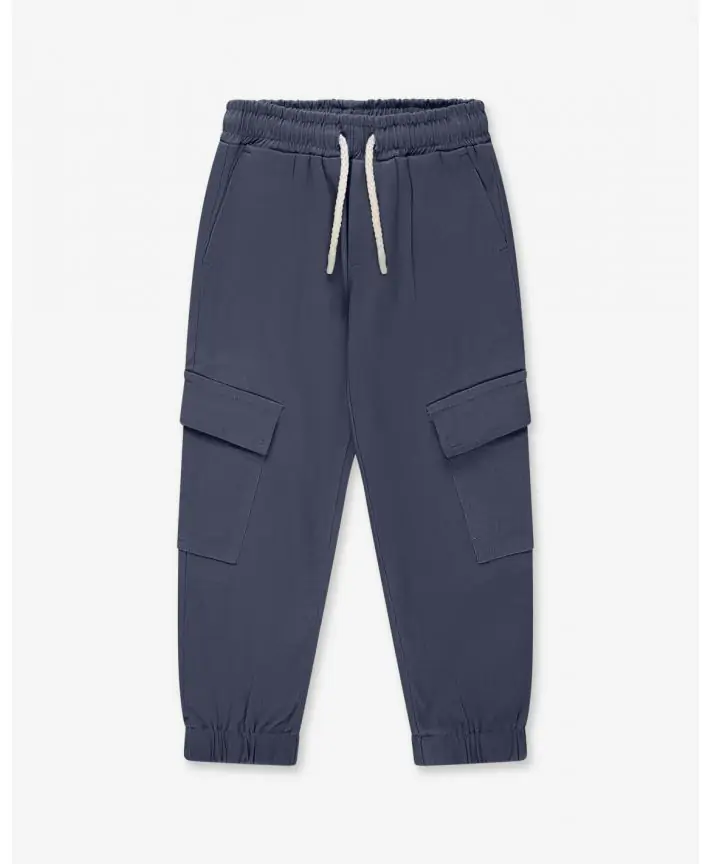 מכנסי דגמ"ח אריג ארוכים עם סיומת אלסטית Special Times