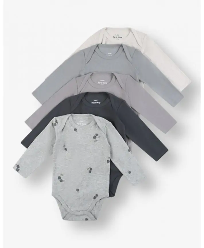 חמישיית בגדי גוף שרוול ארוך