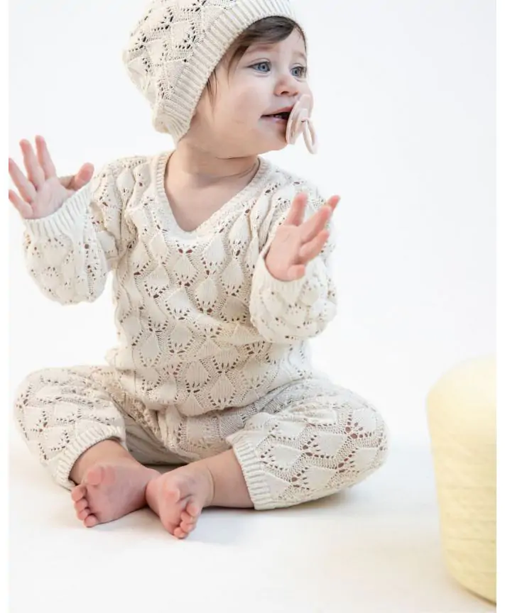 אוברול סריג בנות