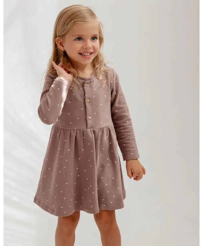 שמלה מבד פלנל