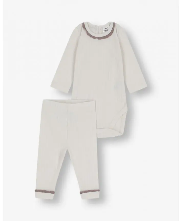 סט בגד גוף ומכנסי פויינטל