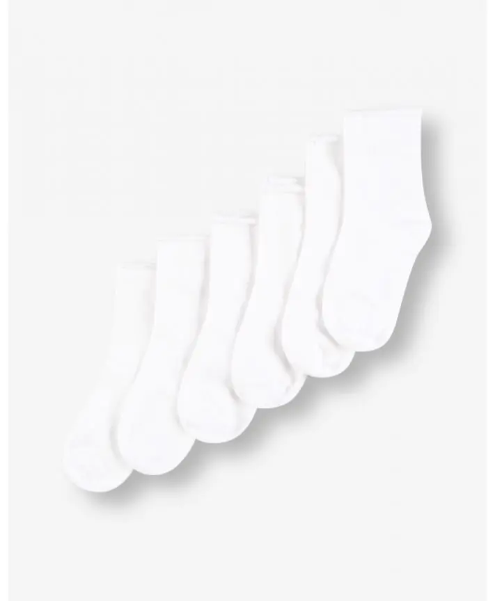 מארז שלישיית גרביים לבנים SOCKS 25-27,לבן,25-27,