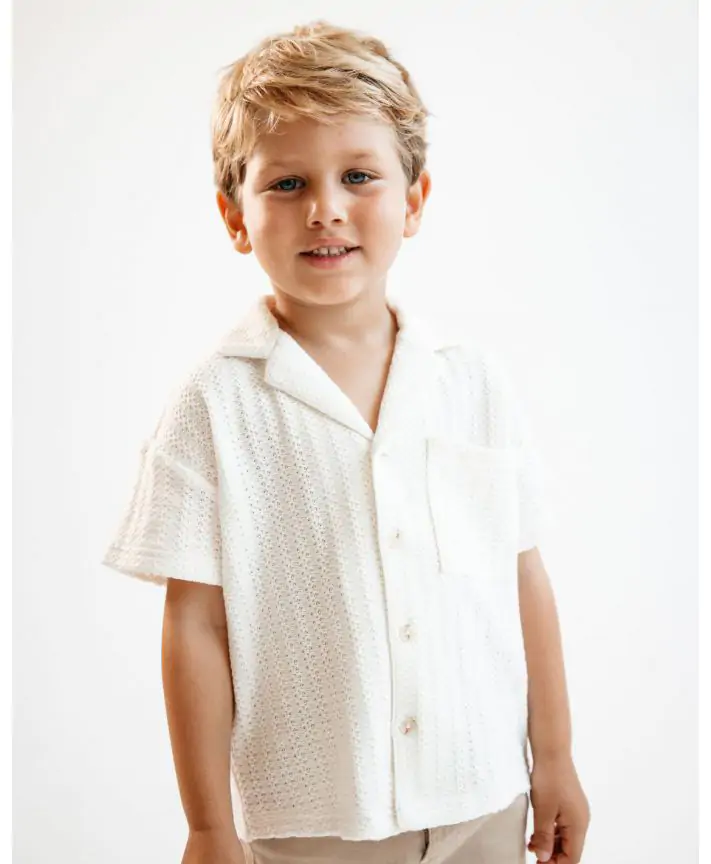 אוברשיט אריג עם כיס