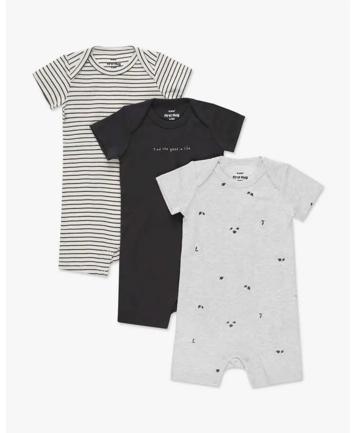 מארז שלישיית אוברולים קצרים