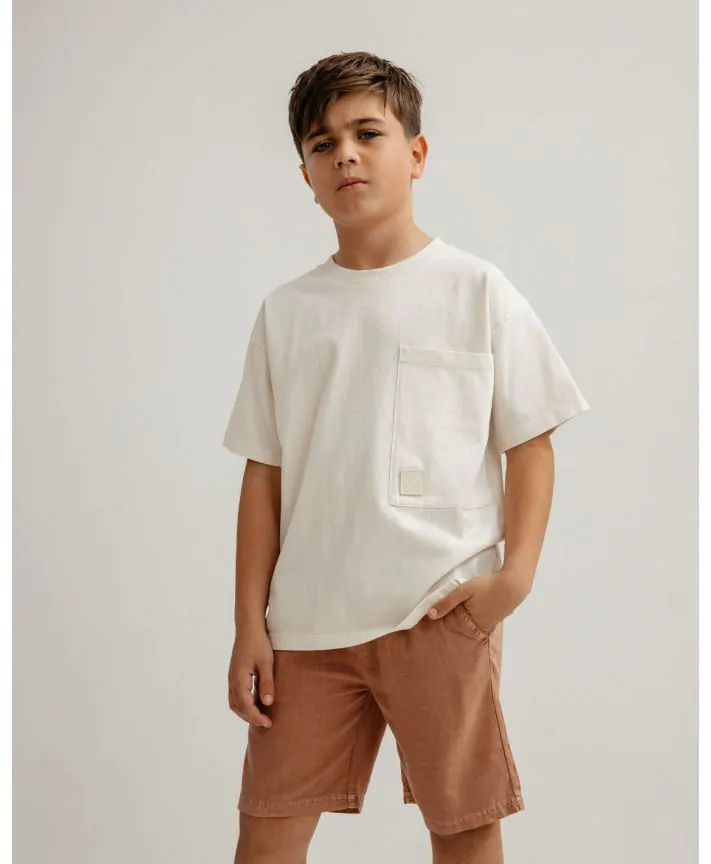 חולצת טי עם כיס
