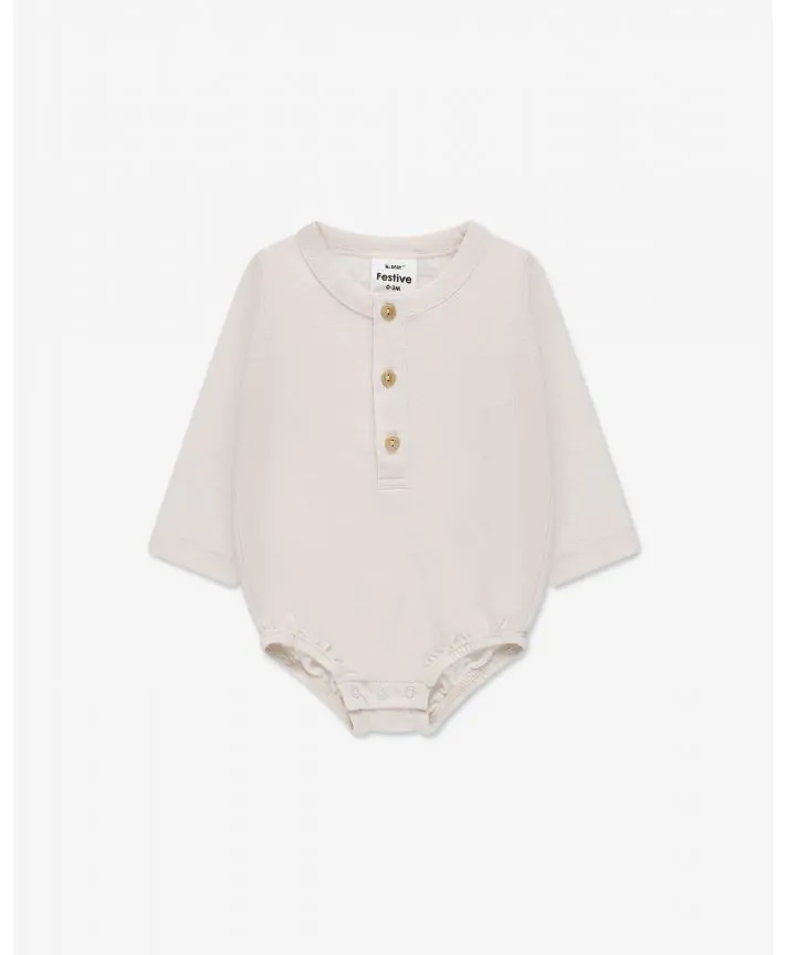 בגד גוף עם כפתרה בייבי A