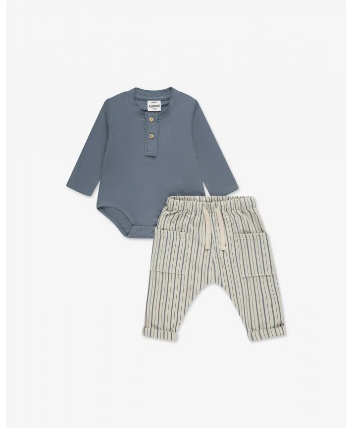 סט בגד גוף ומכנסיים