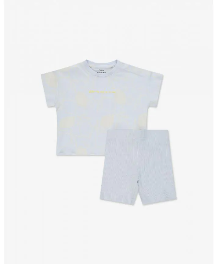 סט חולצה וטייץ ריב בייבי