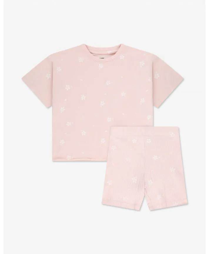 סט חולצה וטייץ ריב