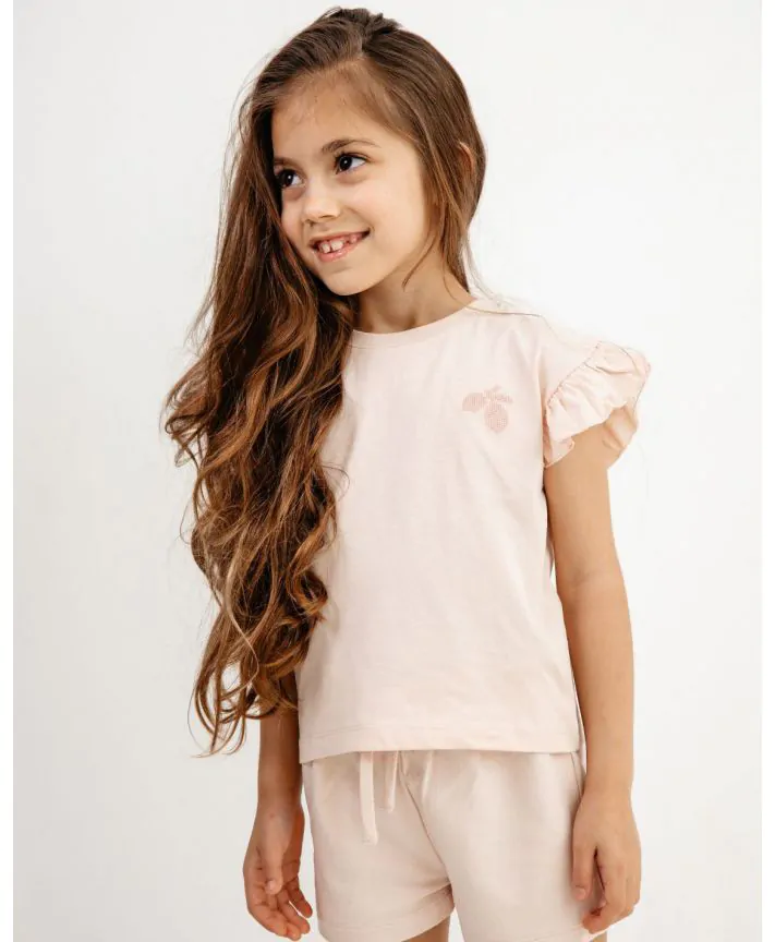 סט חולצה ומכנסיים קצרים