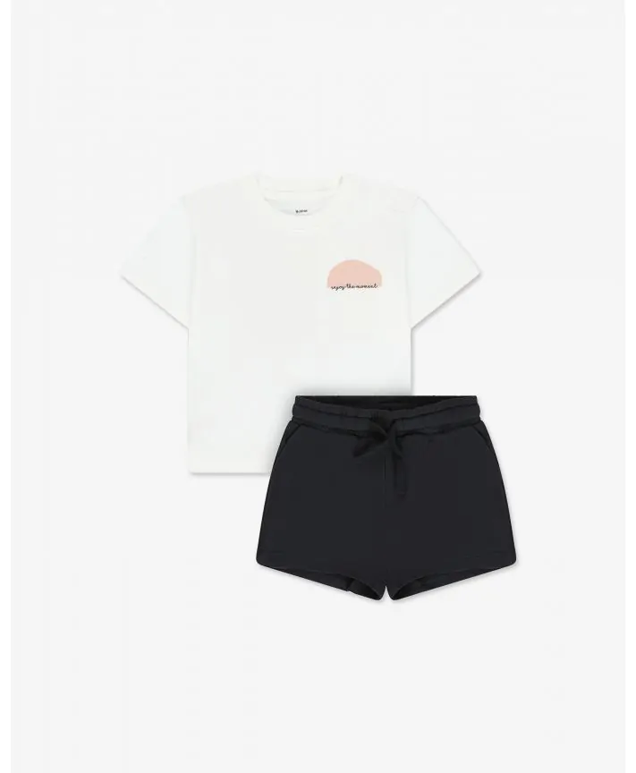 סט חולצה ומכנסיים בייבי