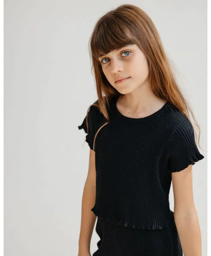 חולצת בטן ריב