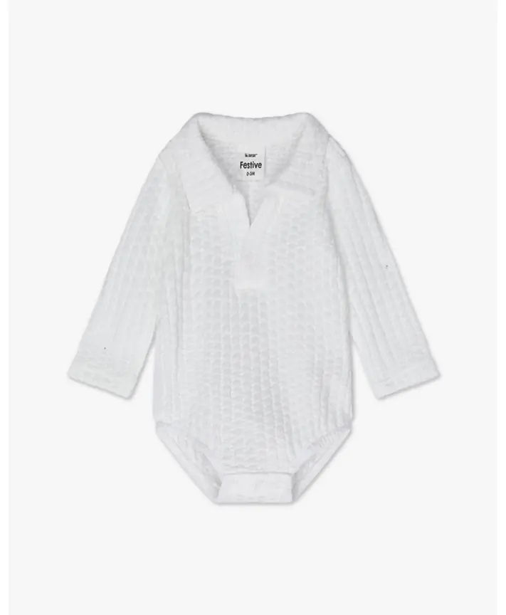 בגד גוף פולו 0-3