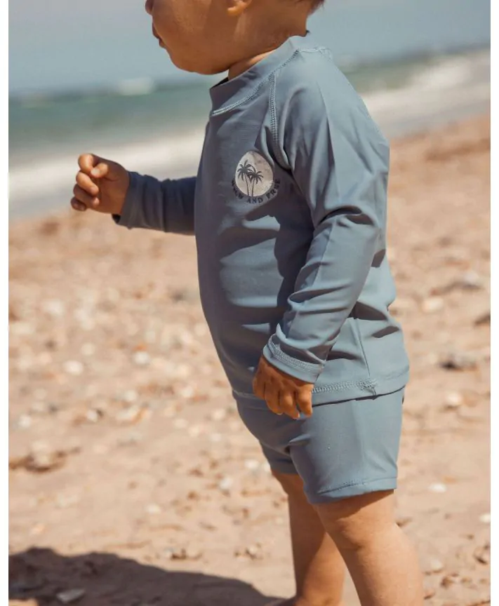 חולצת בגד ים עם שרוולים ארוכים