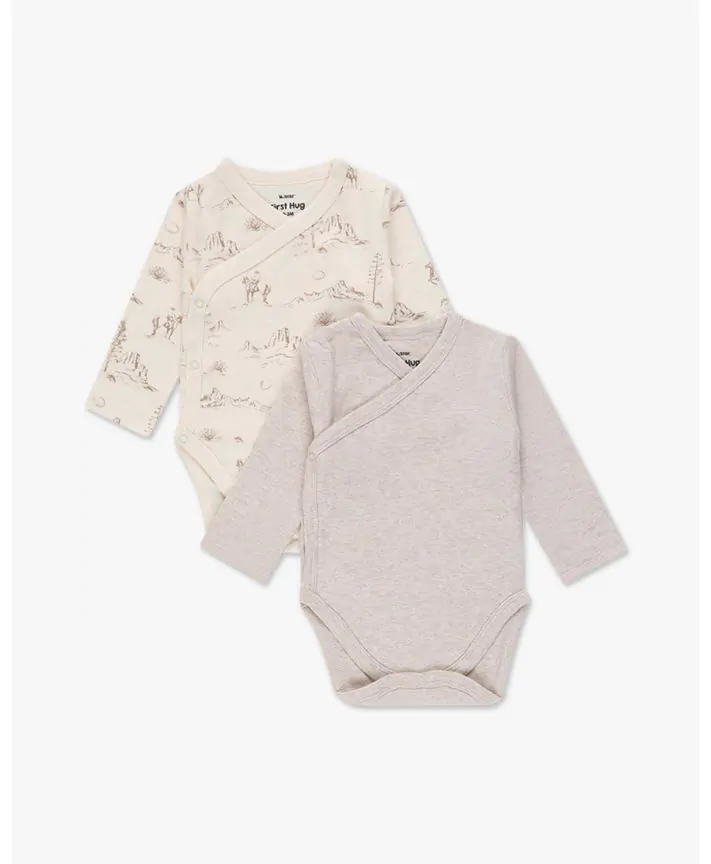 זוג בגדי גוף 0-3