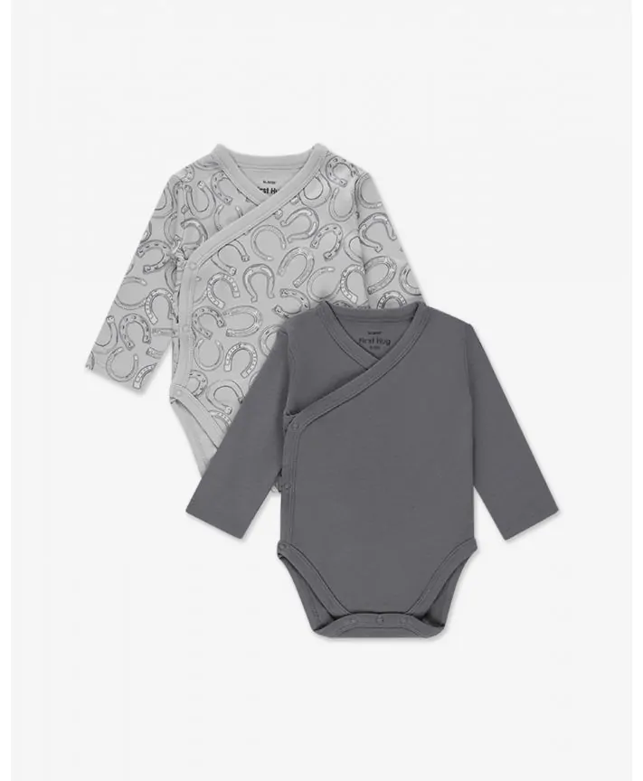 זוג בגדי גוף 0-3