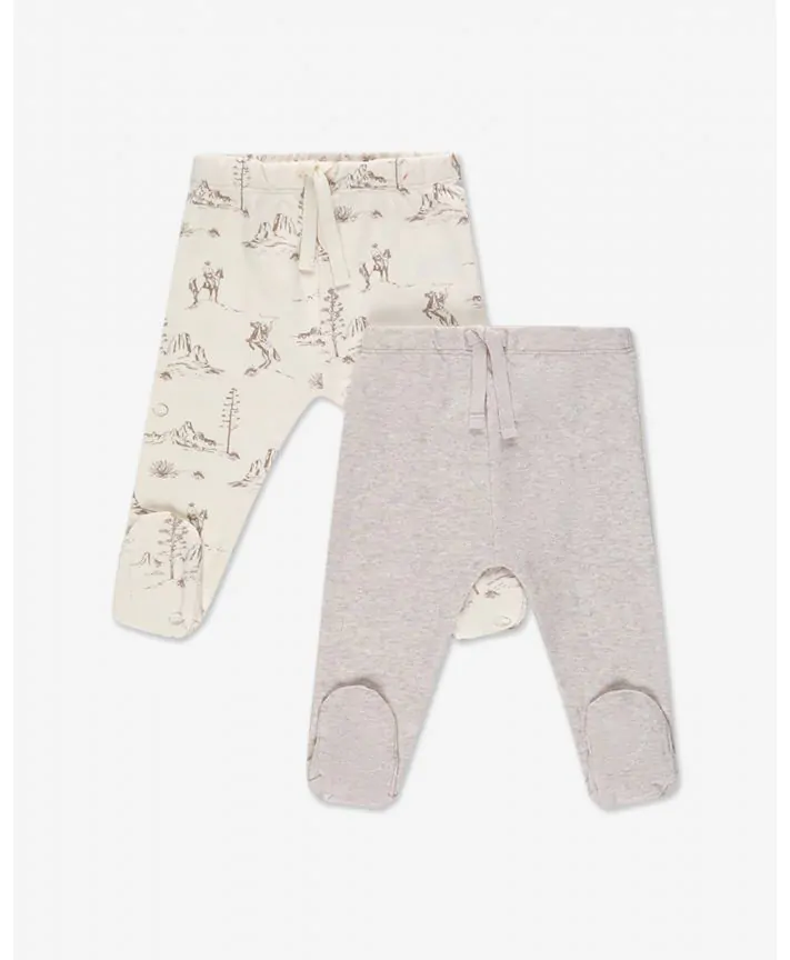 שני זוגות מכנסיים 0-3