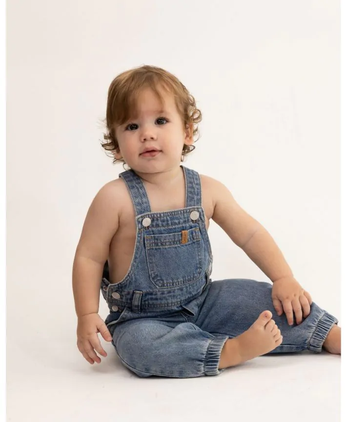 אוברול ג'ינס בייבי J