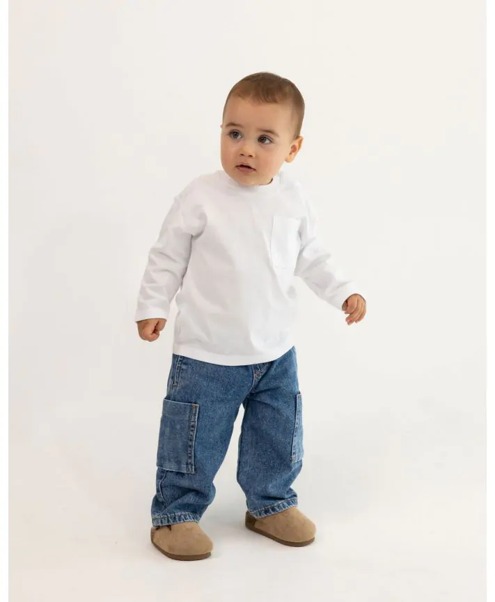 מכנסי ג'ינס ארוכים בייבי