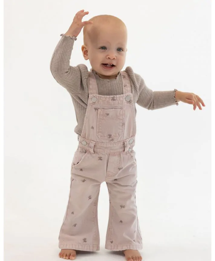 אוברול ג'ינס מתרחב בייבי