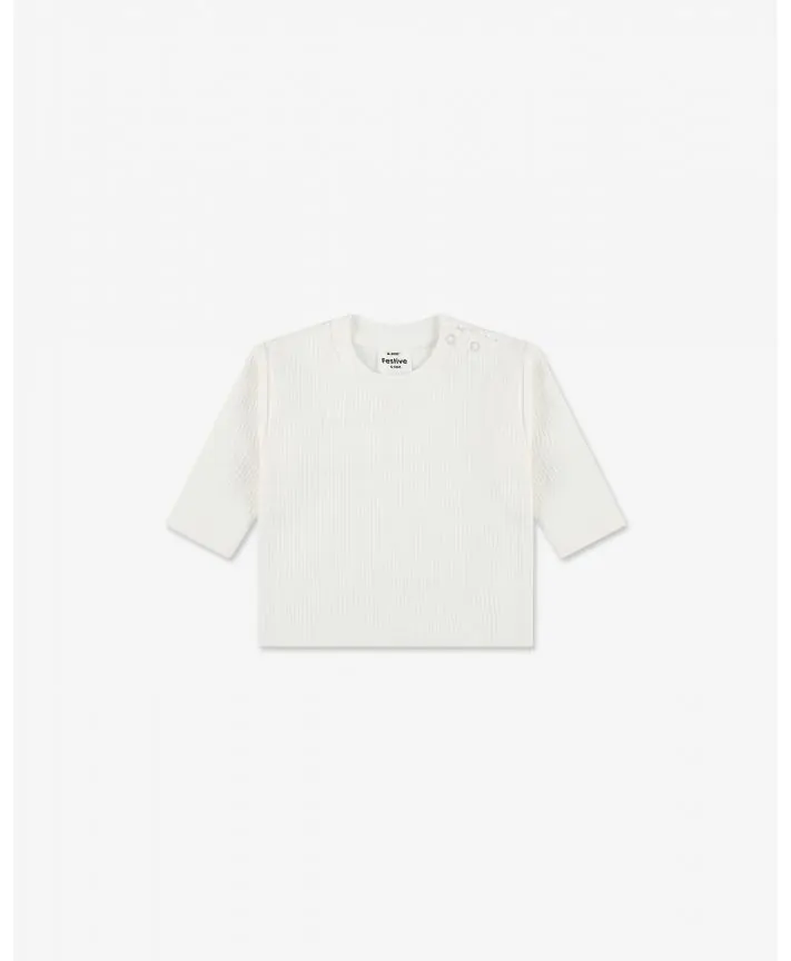 חולצת ריב שרוול ארוך בייבי