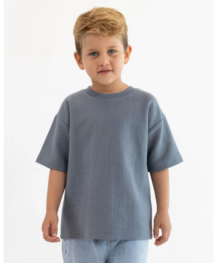 חולצת ריב שרוול קצר