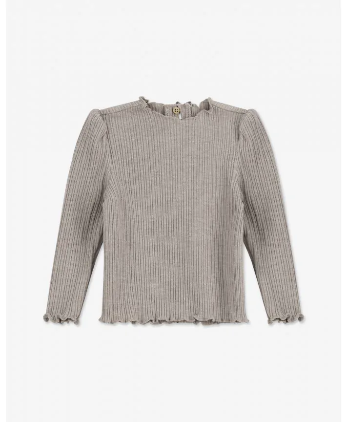 חולצת פוינטייל עם שרוולים ארוכים בייבי