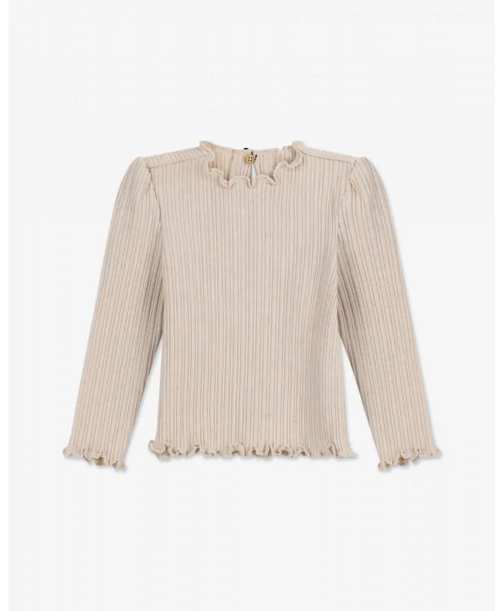 חולצת פוינטייל עם שרוולים ארוכים בייבי