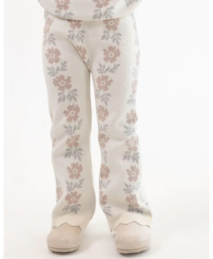 מכנס פדלפון ג'אקרד